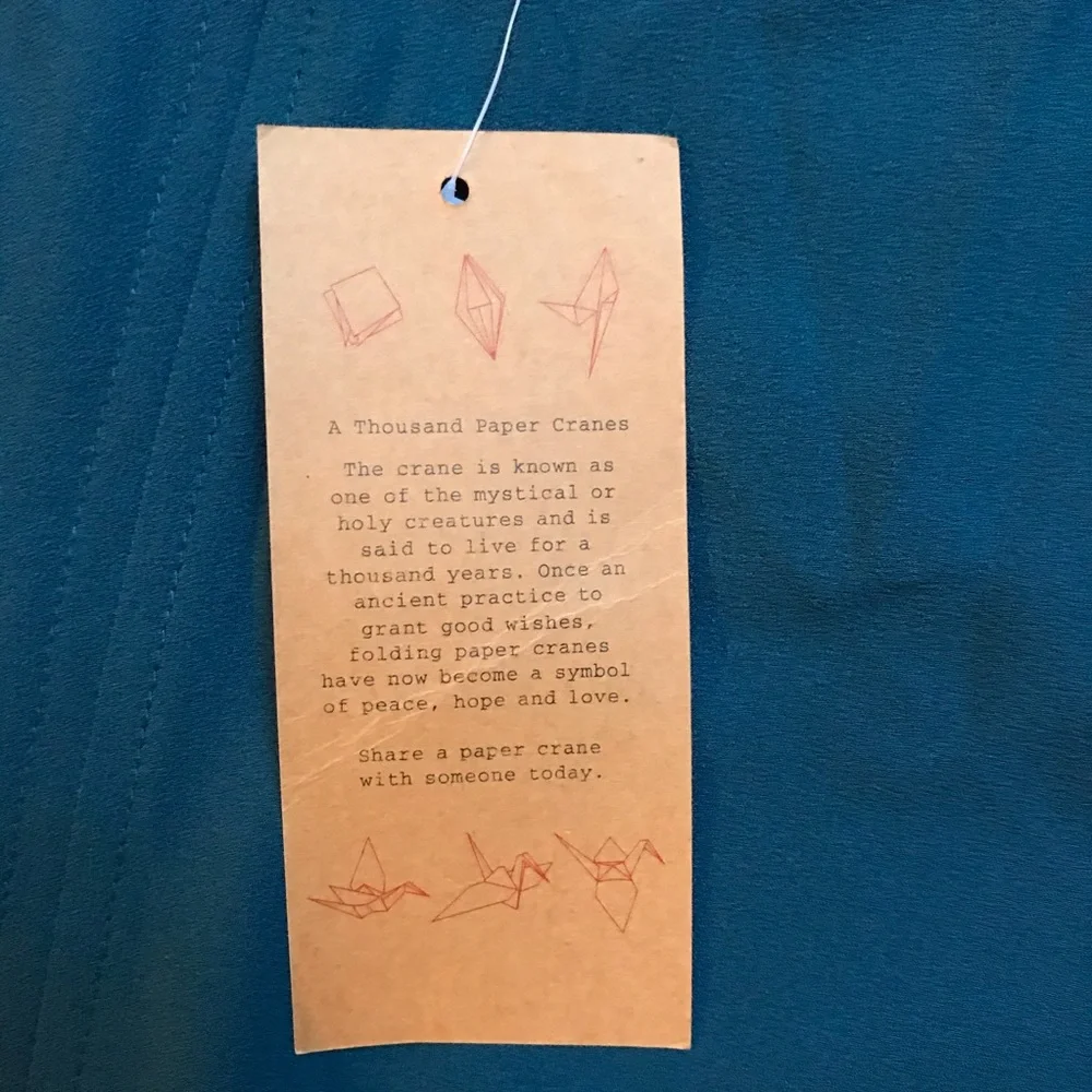 Show Me Your Mumu Pink Blue Tunic, NWT, S - Picture 4 of 13